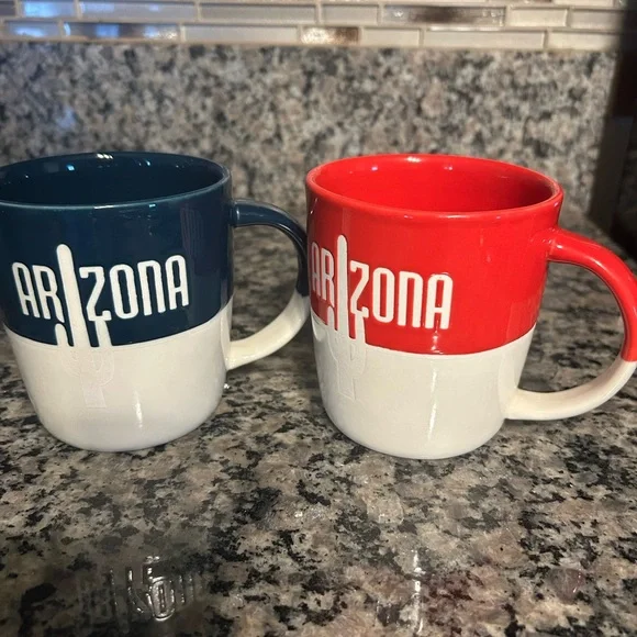 2 x Arizona coffee mugs - Picture 1 of 2